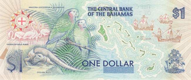Bahamas 1 Dollar 1992 p50
